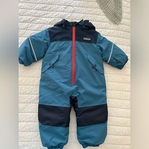 Patagonia baby snowsuit